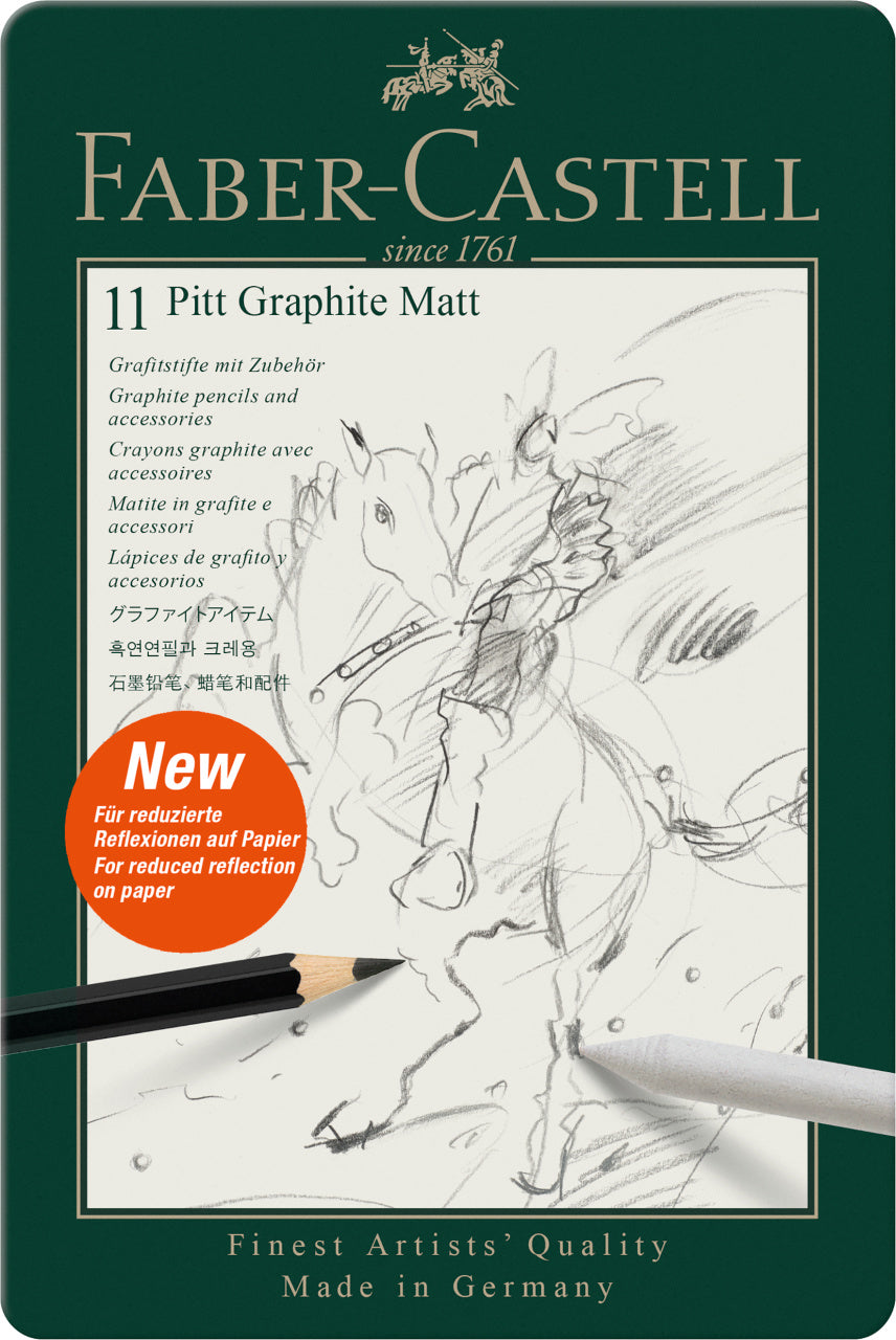 SET 11 BUC CREION GRAFIT MAT PITT FABER-CASTELL SET 11 BUC CREION GRAFIT MAT PITT FABER-CASTELL